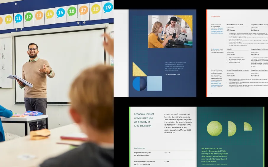 Publication Design for Microsoft Education